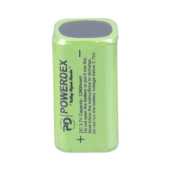 Powerdex 12800 mAh 3.7V Şarj Edilebilir Pil ürün görseli 1