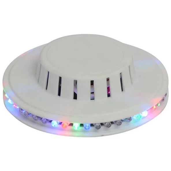 Fithome M29 48 LED RGB Otomatik Renk Değiştiren Dönen Ayçiçeği UFO LED - Resim 7