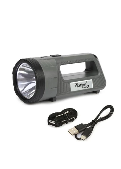 Watton WT-603 Şarjlı Masa Lambası Spot Fener ürün görseli 1