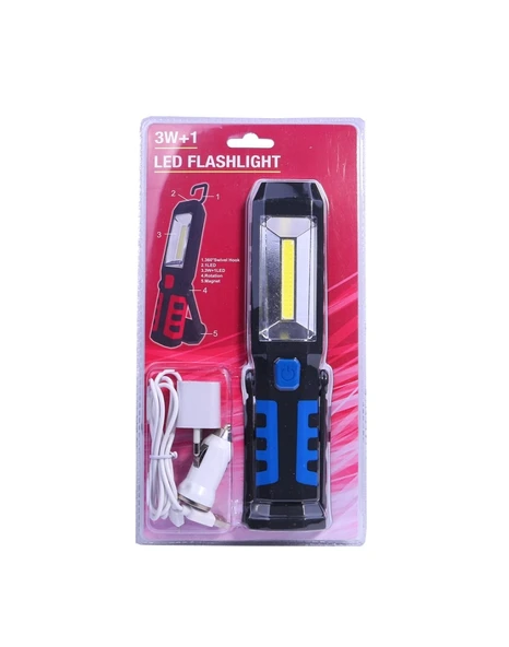 Watton WT-293 Profesyonel Şarjlı Oto Lambası - Resim 3