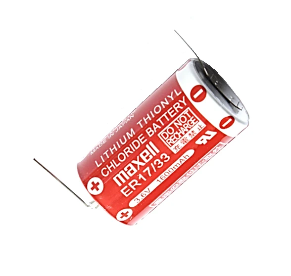 Maxell ER17/33  3.6V  2/3A Size Lithium Pil - 1