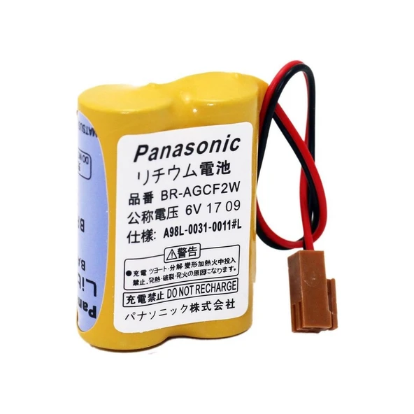 Panasonic BR-AGCF2W 6V Lithium Pil - 1