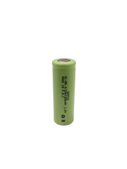 Sertec - 1.2V 1300 Mah - 4/5AA- Ni-MH Şarjlı Pil - (Başsız / Flat Head) ürün görseli 1