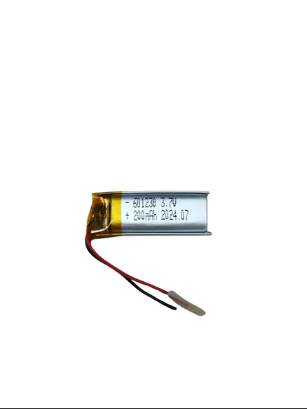 Sertec 601230 3.7V 200 MAh Li-Polymer Pil (Devreli/1.5A) ürün görseli 1