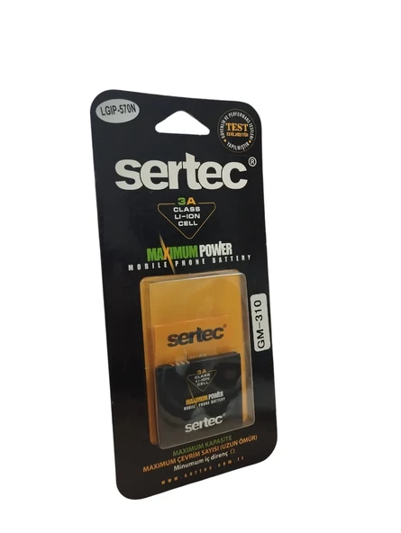 SERTEC - LG-GM310 / LGIP-570N-GD710 Uyumlu Batarya ürün görseli 1