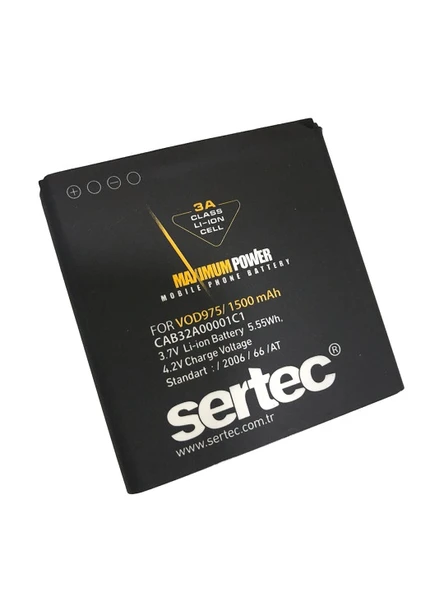 SERTEC - VODAFONE - VOD-975 / CAB32A00001C1 Uyumlu Batarya ürün görseli 1
