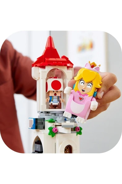 LEGO  Super Mario Cat Peach Kostümü ve Donmuş Kule Ek Macera Seti 71407 - Yapım Seti (494 Parça) - 7