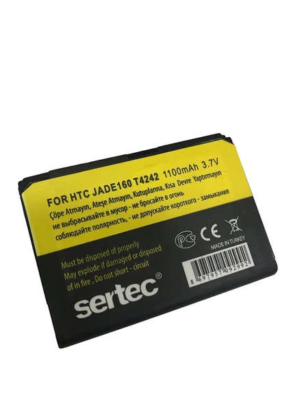 SERTEC - HTC   T4242 Touch Cruise / JADE160 Uyumlu Batarya ürün görseli 1