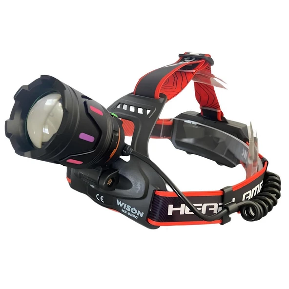 Wison WS-2060 25 Watt 1800 Lümen Profesyonel Şarjlı Kafa Feneri - 1