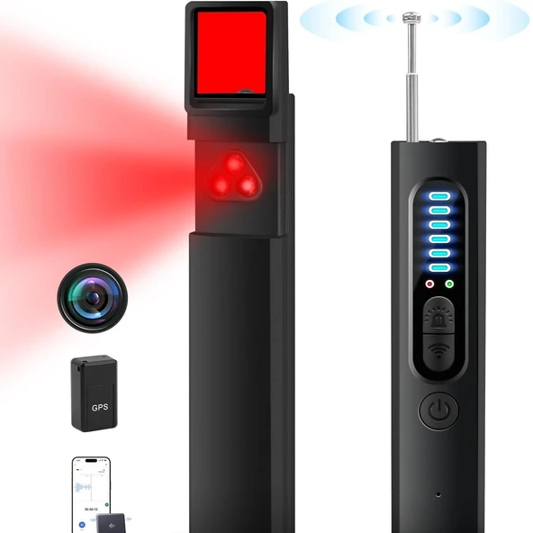 Valkyrie Gizli Kamera & GPS Dedektörü Casus Böcek & Dinleme Cihazı Bulucu - 4