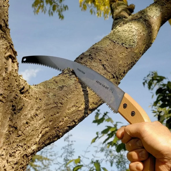 Fithome Bortepe 4212-11-6T 280 mm Ahşap Saplı Budama Testeresi - Resim 6