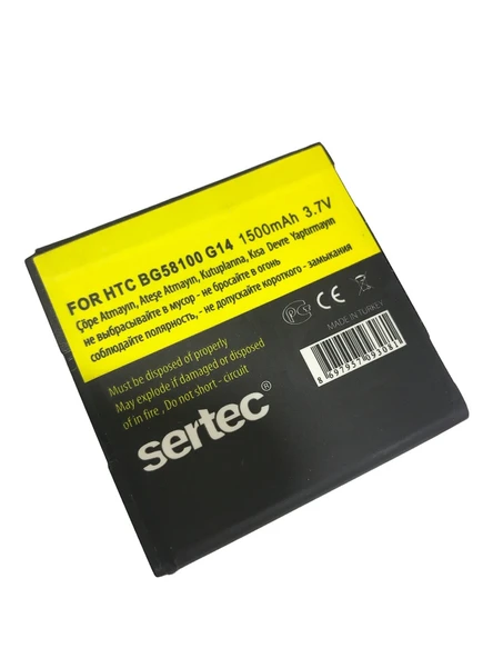 SERTEC - HTC   G14 Sensation / BG58100 Uyumlu Batarya ürün görseli 1