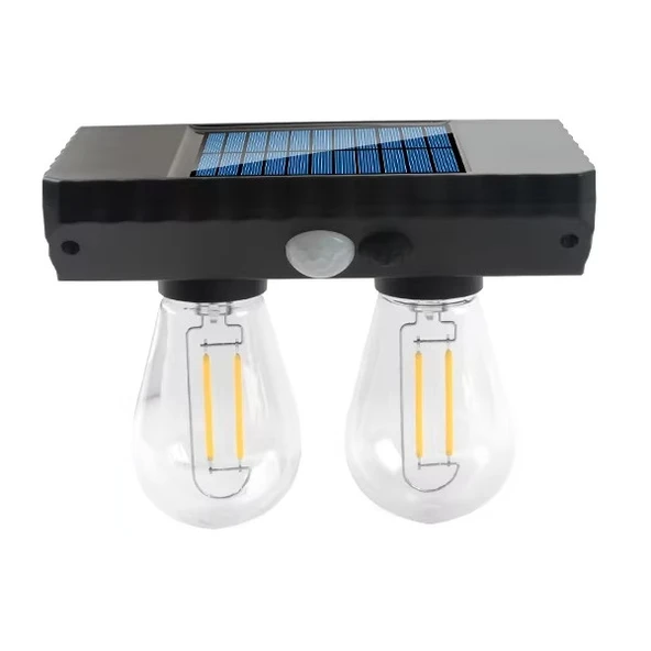 Fithome YT-819 2 Watt Suya Dayanıklı Hareket Sensörlü Solar LED Lamba ürün görseli 1