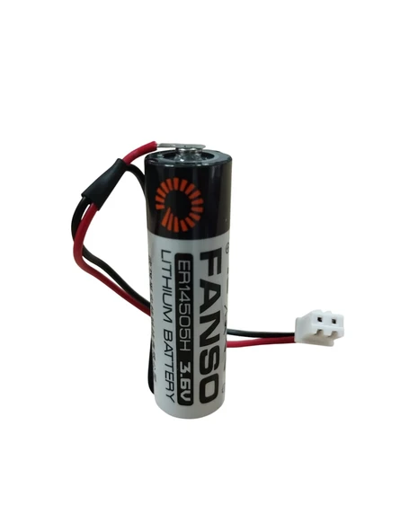 FANSO ER14505H Kablolu Konnektörlü (JST XH-2.54) 3.6V Lithium Pil (Li-SOCL2) - 1