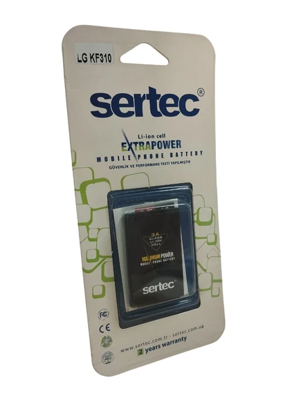 SERTEC - LG KF310 Uyumlu Batarya ürün görseli 1