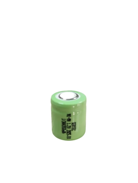 Sertec - 1.2V 300 Mah - 1/3AA - Ni-MH Şarjlı Pil - (Başsız / Flat Head) - 1