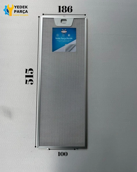 Siemens Uyumlu LI28021TR Davlumbaz Metal Yağ Filtresi ürün görseli