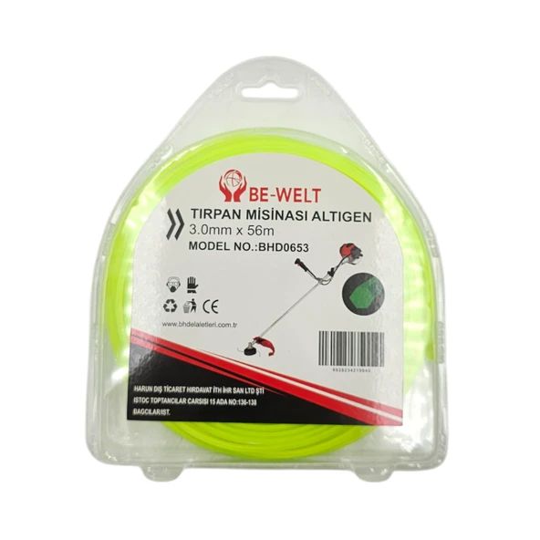 Fixonic B.H.D BHD00653 3mm 56m Altıgen Tırpan Misina ürün görseli 1