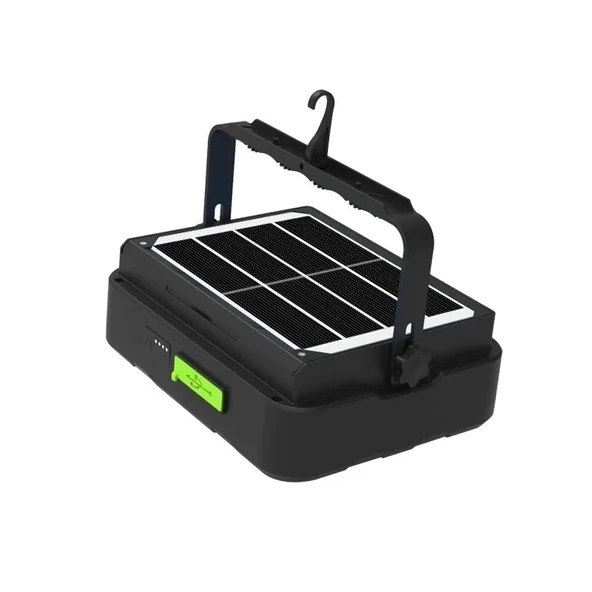 Wison WS-5570 150 Watt Güneş Enerjili Solar Kamp Feneri Projektör - Resim 2