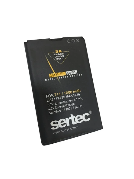 SERTEC - Turkcell T-11 Uyumlu Batarya ürün görseli 1