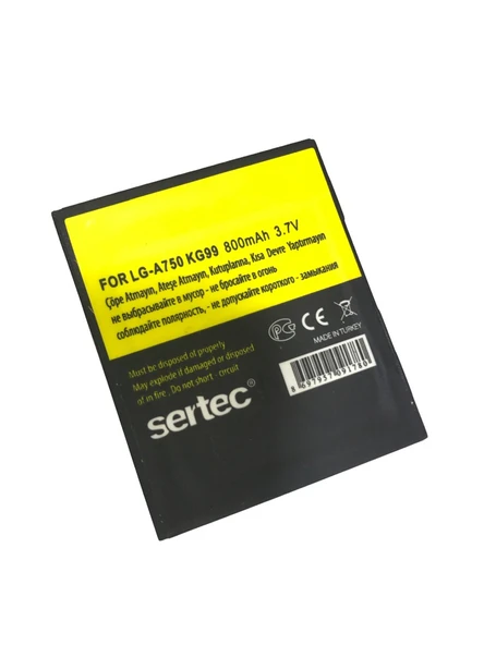 SERTEC - LG-KG99 / LG-A750 Uyumlu Batarya ürün görseli 1