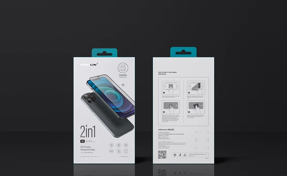 Nillkin iPhone 13 2in1 Kamera Lens + HD Cam Ekran Koruyucu - 10