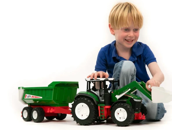 Bruder Roadmax Kepçeli ve Römorklu Traktör BR03452 - 2