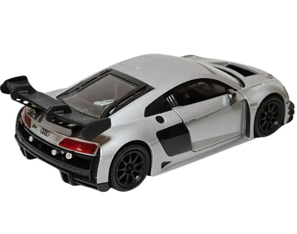 Motor Max Koleksiyon 1 / 24 Ölçek Audi R8 Lms Gt3 Metalik Gri Model Metal Araba - Resim 3
