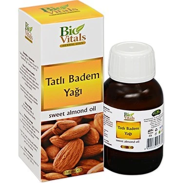 BİO VİTALS YAG 50ML TATLI BADEM ürün görseli 1