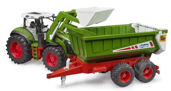 Bruder Roadmax Kepçeli ve Römorklu Traktör BR03452 - 6