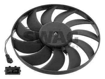 RADYATOR FANI 350W 345MM T4 96>04 ACV ACU AES AET AEU - SWAG 30946563 - 1