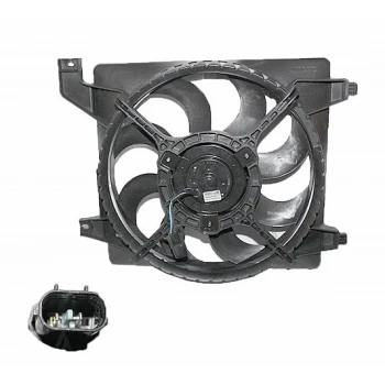 RADYATOR FANI KOMPLE HYUNDAI ACCENT ERA 1.4 1.6 BENZINLI 2006-2011 (CIFT FANLI) - MANDO HC253801E100 - 1