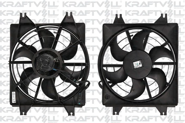 RADYATOR FANI KOMPLE ACCENT 1994 2000 - KRAFTVOLL 08120064 - 1