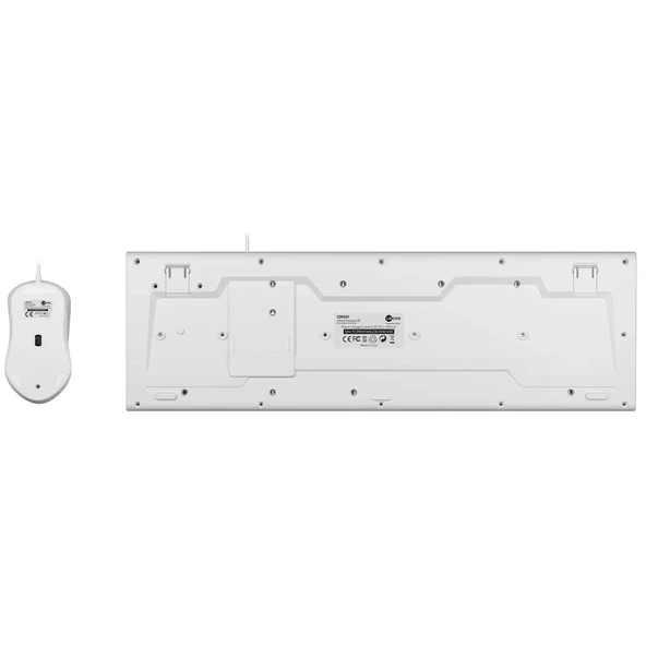 Lenovo Lecoo CM101 USB Kablolu Türkçe Q Klavye - Mouse Set Beyaz - 5