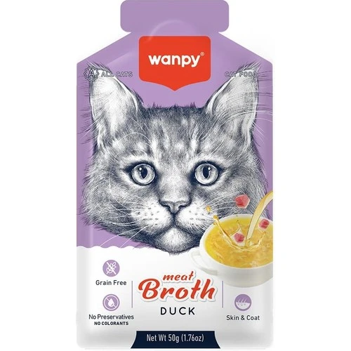 Wanpy Ördek Etli Kedi Çorbası 50 Gr ürün görseli