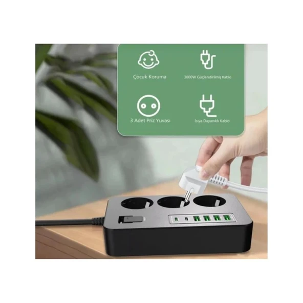 Pro P07 Akıllı Wi-Fi Priz - Uzaktan Kontrol & Enerji Tasarrufu - 6