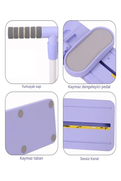 Portatif Katlanabilir Kayak Egzersiz Tahtası  Tam Vücut Spor Aleti - 5