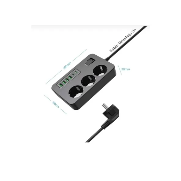 Pro P07 Akıllı Wi-Fi Priz - Uzaktan Kontrol & Enerji Tasarrufu - 3