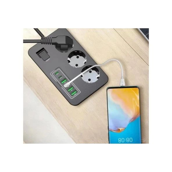 Pro P07 Akıllı Wi-Fi Priz - Uzaktan Kontrol & Enerji Tasarrufu - 4
