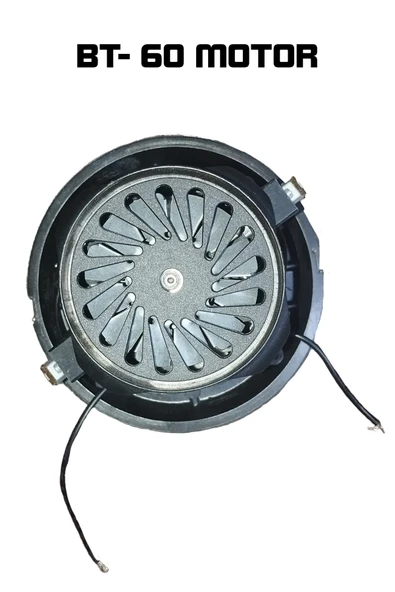 Bekatech BT-60 Süpürge Motoru Çift Fanlı Alüminyum Sargı - 4