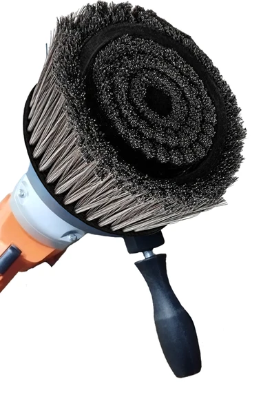 Su Sıçratmayan Fırça Koltuk Yıkama Temizleme Fırçası - 3