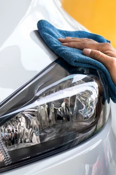 Buharlı Araba Far Temizleme ve Parlatma Seti Yeni Nesil Premium 9 Parça Set - 6