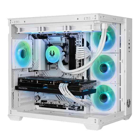 Bitfenix Sakiel 360 Beyaz ARGB 360mm İşlemci Sıvı Soğutucu - Resim 5