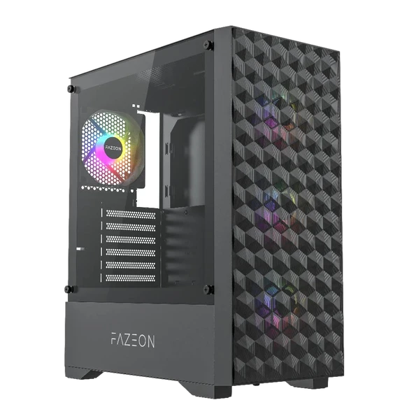 FAZEON F6 650W 80+ Bronze Tempered Glass Mesh 4x ARGB Fanlı USB 3.0 ATX Bilgisayar Kasası ürün görseli