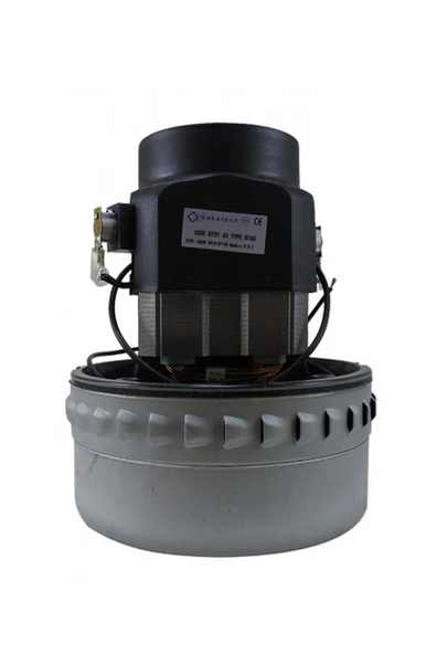 Bekatech BT-60 Süpürge Motoru Çift Fanlı Alüminyum Sargı - 5