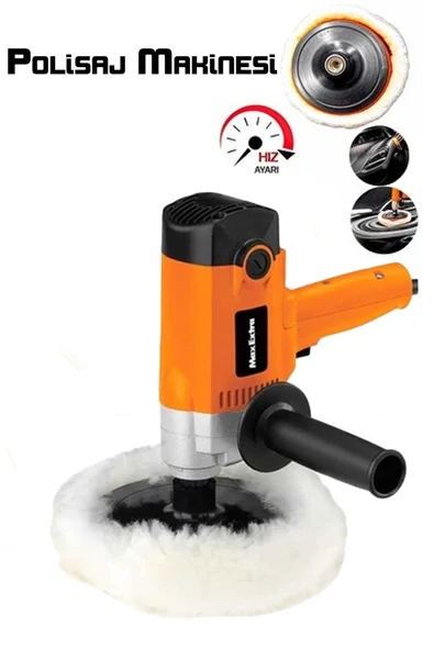 Max Extra 1200 watt Dikey Polisaj Makinesi - 3