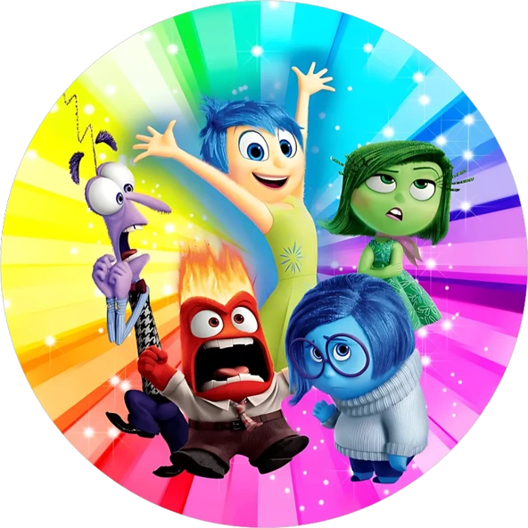 Yenilebilir Yuvarlak Pasta Resim Baskısı 20 cm Şekerli Kağıt Ters Yüz Temalı 44 ürün görseli