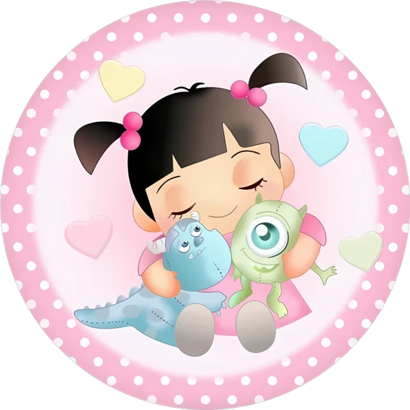 Yenilebilir Yuvarlak Pasta Resim Baskısı 20 cm Şekerli Kağıt Çocuk Temalı 82 ürün görseli