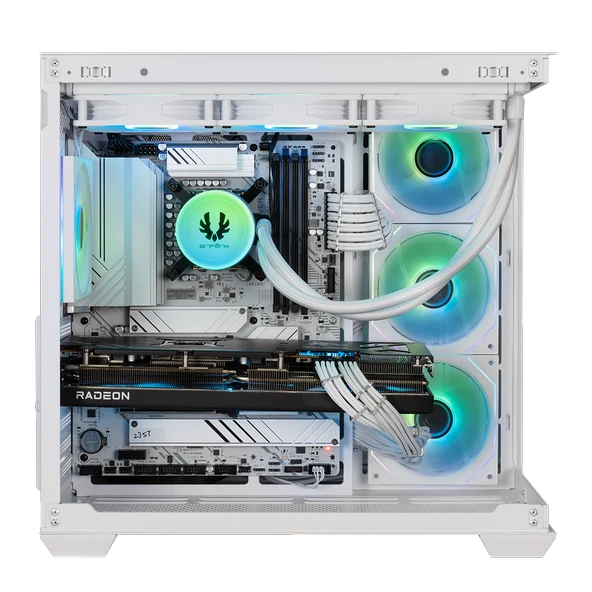 Bitfenix Sakiel 360 Beyaz ARGB 360mm İşlemci Sıvı Soğutucu - Resim 4