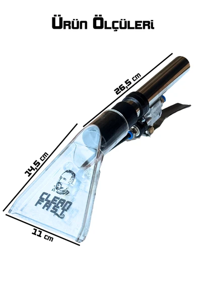 Halı ve Koltuk Yıkama Vakum Başlığı Elçek Safran Fantom Anafor Uyumlu - 3